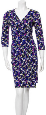 The Office Essential: A Printed Wrap Dress