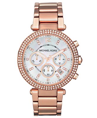 Chronograph Parker Rose Gold Watch 