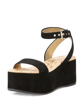 Sam Edelman Henley Suede Flatform Wedge Sandal ($150)