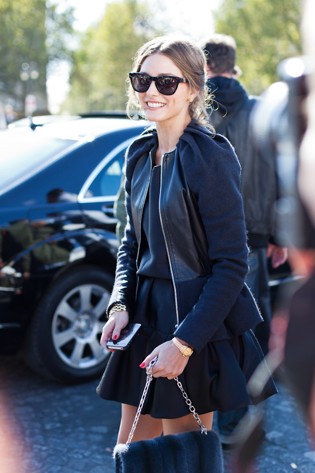 Oliva Palermo How to Wear Black on Black