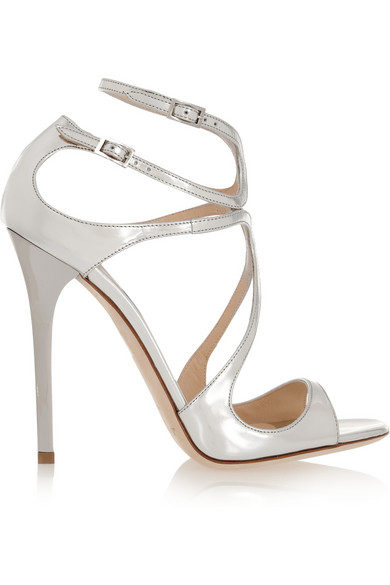 Lance metallic leather sandals