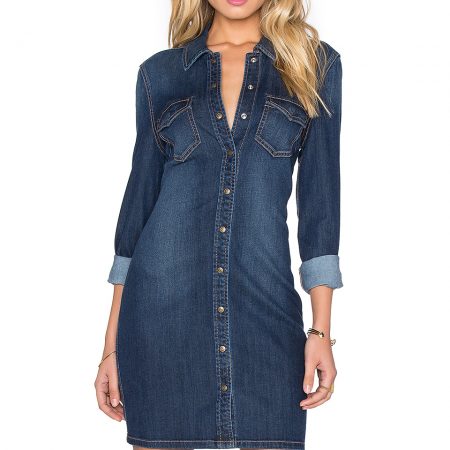 ALEXIS BUTTON UP DRESS