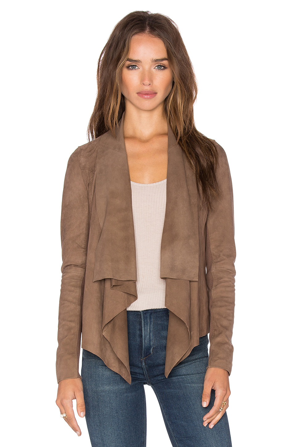  CHESTER DRAPE FRONT JACKET