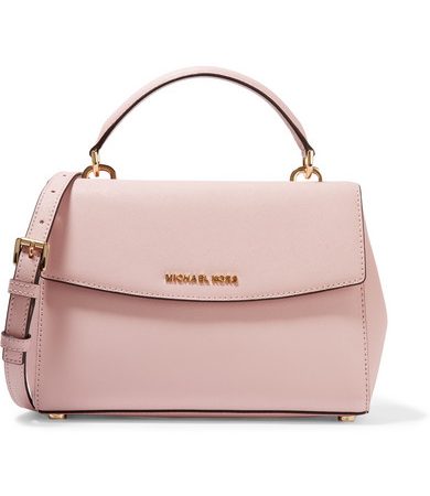 Ava Small Textured-leather Shoulder Bag