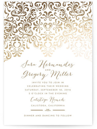 Chic Wedding Invites That Make Us Rethink The Classic Invite