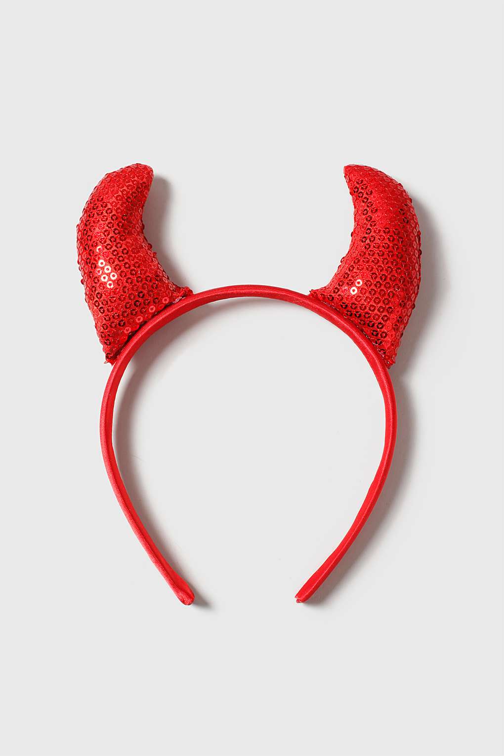 Sequin Devil Horn Headband