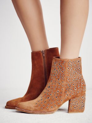 Free People Cascading Eyelets Ankle Boo