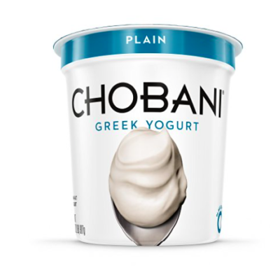 Plain Chobani Greek Yogurt