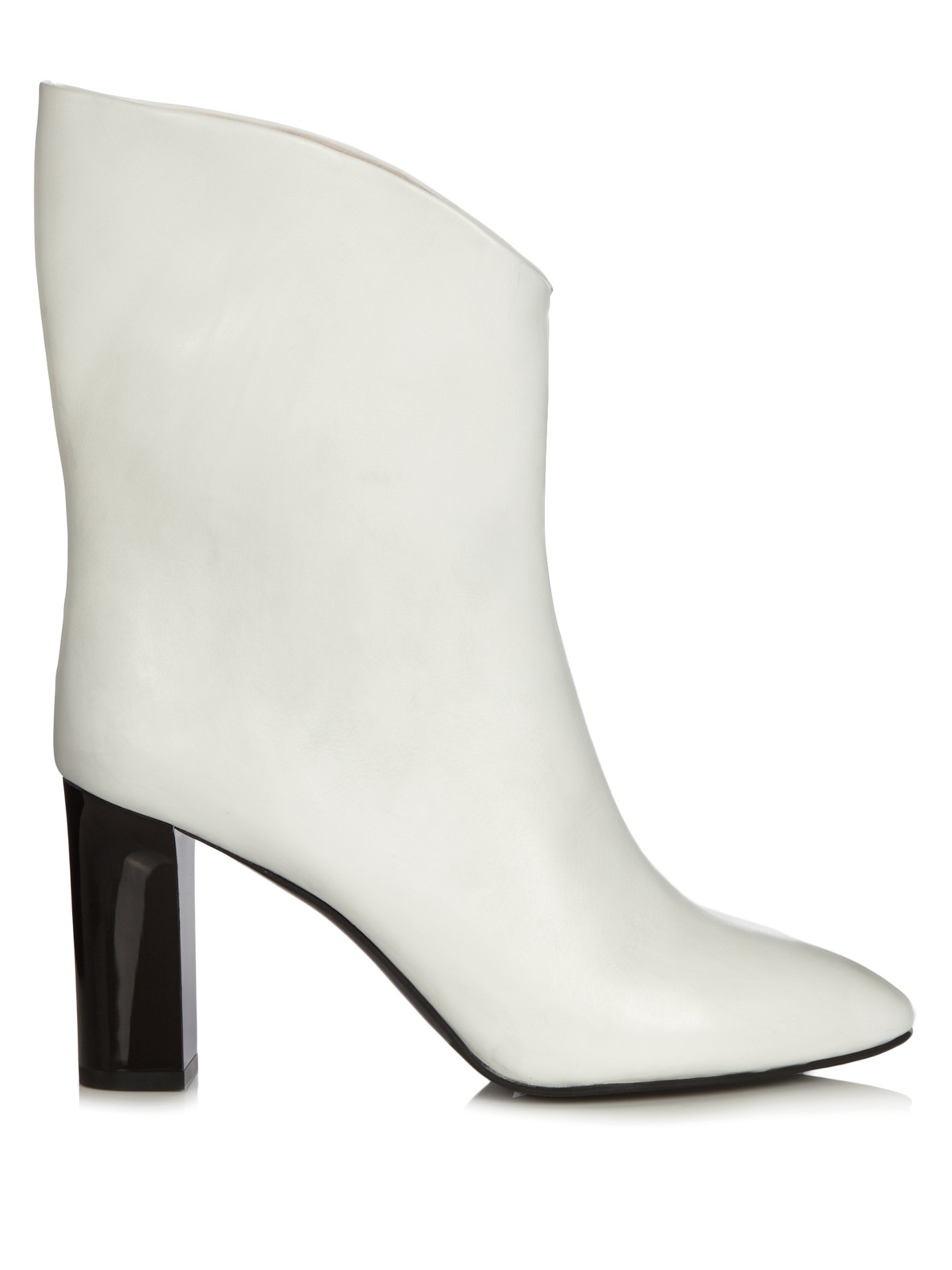 Ava V-neck Ankle Boots