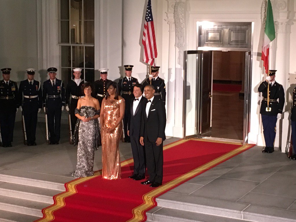 FLOTUS's Dress at Her Final State Dinner Was Perfect