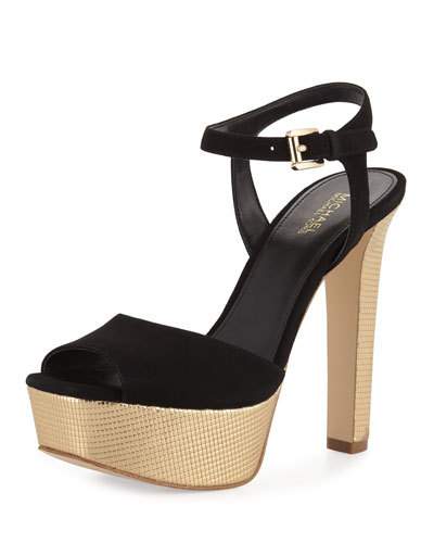  Trish suede Platform Sandal 