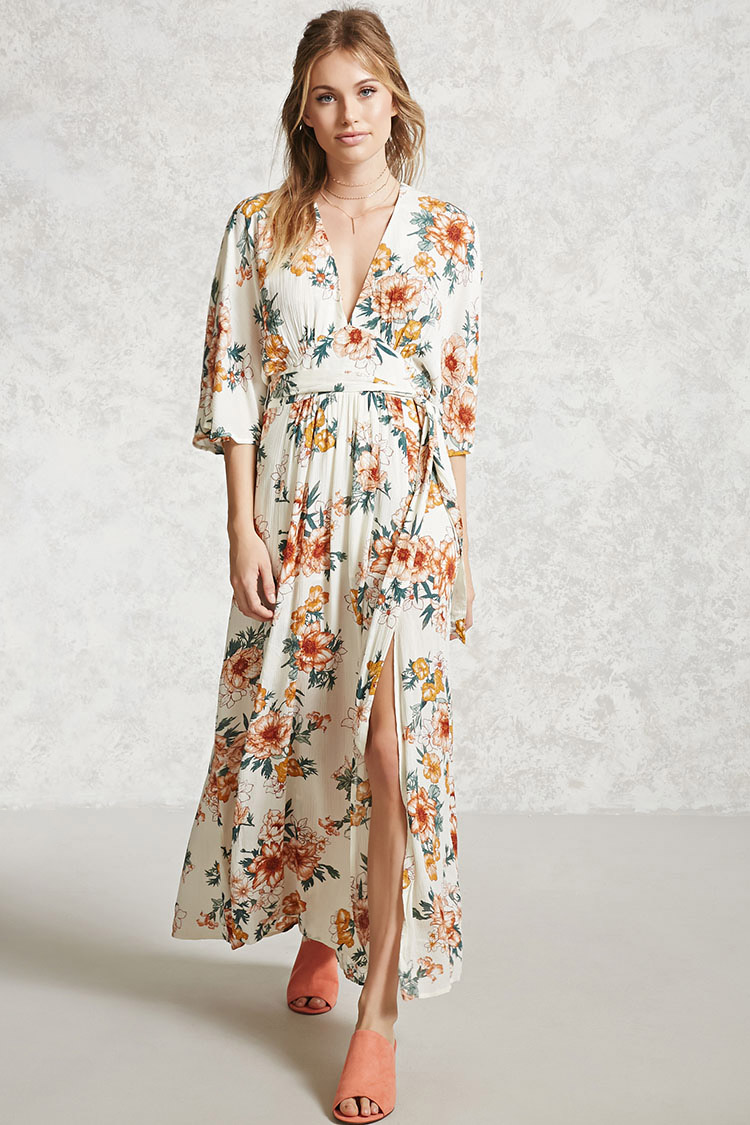 Floral Maxi Dress