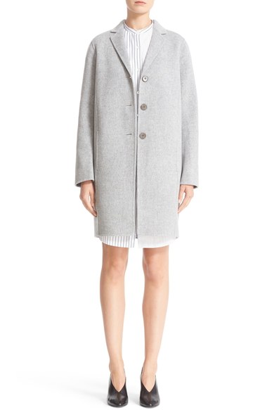 Elsa Doublé Wool & Cashmere Cocoon Coat