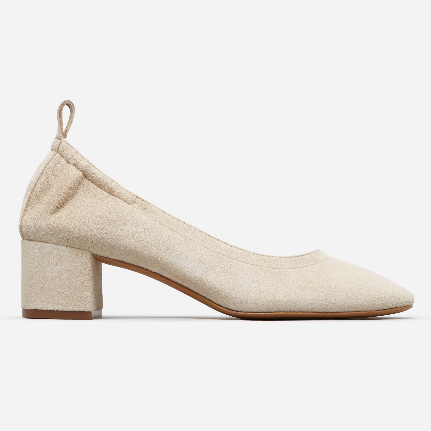 The Day Heel in Suede