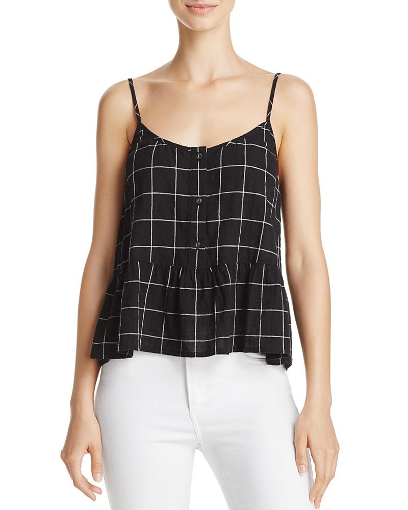 Workwear Peplum Top