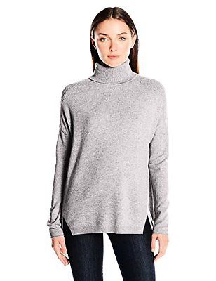  100% Cashmere Relaxed-Fit Turtleneck Sweater