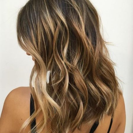 10 Examples Of Dark Brown Hair With Highlights