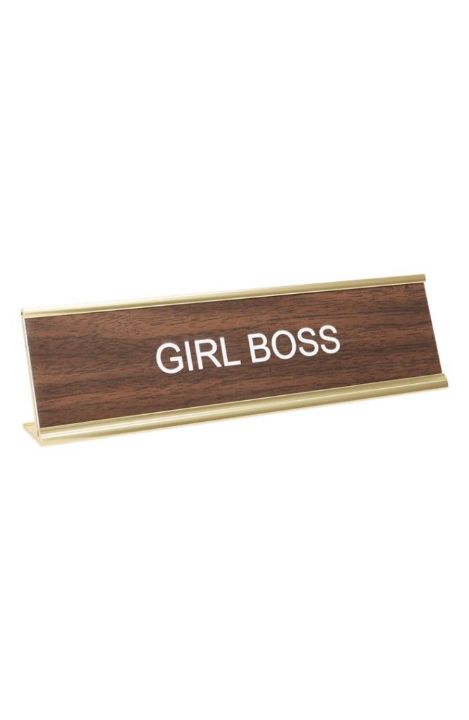 Desk Sign 