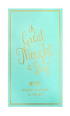 Thought A Day Notepad, Sea foam