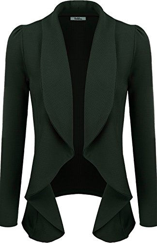  Draped Career Blazer