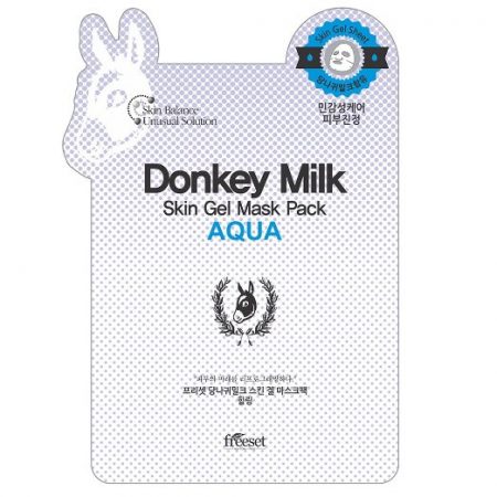 Donkey Milk Skin Gel Mask Pack Aqua