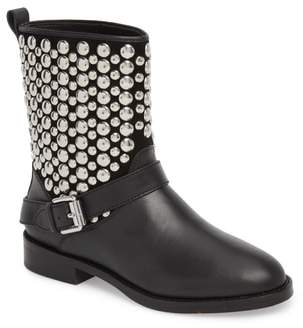 Saida Studded Moto Bootie