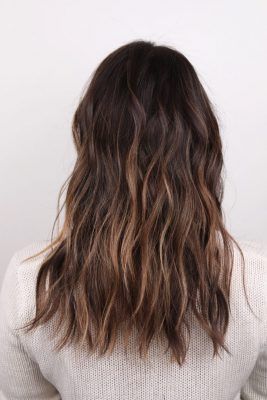 10 Examples of Dark Brown Hair With Highlights