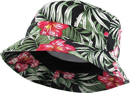 Floral Print Bucket Hat