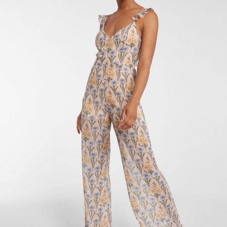 Blush Print Jumpsuit