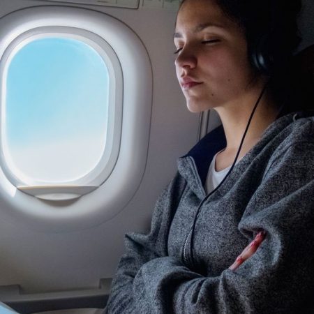 The Secret to Looking Well Slept After a Long Flight